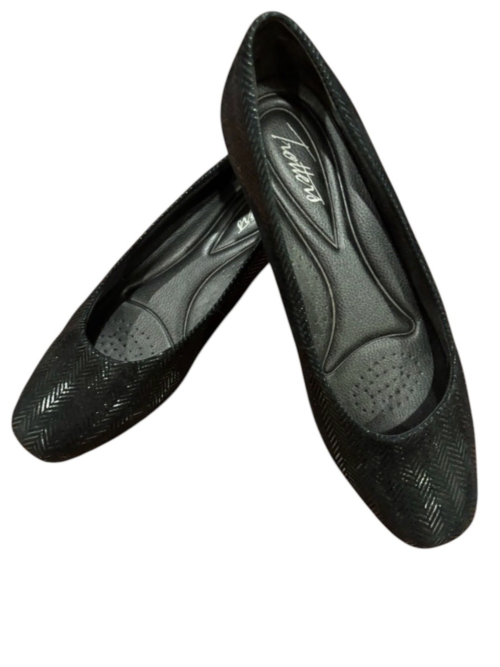Trotters Shimmery Women’s Lauren Dress Wedge, size 8